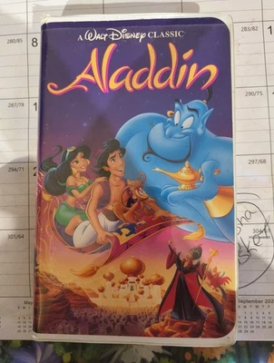Walt Disney Aladdin Black Diamond the Classics Collection VHS 1993 - Image 1 of 4