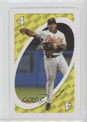 2006 Uno Stars of the American League Collector's Tin Miguel Tejada #4Y - Image 1 of 2