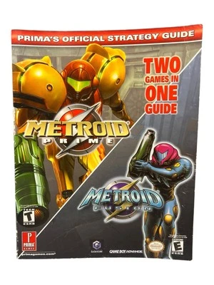 Metroid Prime and Fusion: Prima’s Strategy Guide GameCube/Gameboy Advance GBA - Image 1 of 3
