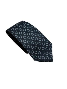 Men’s GUCCI Designer Silk Neck Tie Black/White Made In Italy 58”L 3.5” FREE ✈️ - Picture 1 of 4