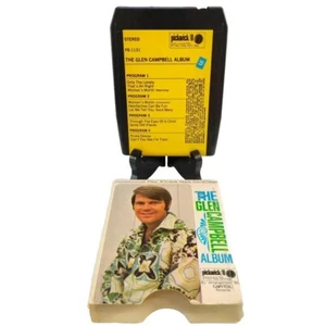 The Glen Campbell Album Capitol Records House 8 Track Tape Cartridge VTG Music - Picture 1 of 11