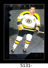 1-2009-10 UPPER DECK BLACK DIAMOND JOHNNY BUCYK BRUINS CARD#124
