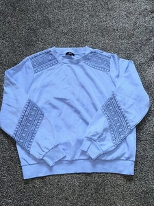 Vintage Womens C&A Jumper, Size Medium, Blue, Pullover, Crew Neck, Sweater (68) - Picture 1 of 2