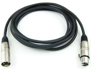 3 m XLR / DMX Mikrofonkabel 3 pol Adam Hall Mikrofon Kabel Neutrik kompatibel - Picture 1 of 7