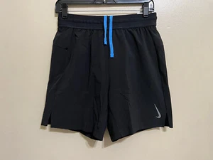 Pantalones Cortos de Entrenamiento Nike Yoga Para Hombre 2 en 1 Talla S-Alto Negro Azul DC5320-011 NUEVO - Imagen 1 de 12