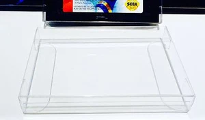 150 SEGA GENESIS/MASTER/MEGADRIVE Protectores de Cartucho Transparente Hecho a Personalización Caja - Imagen 1 de 8