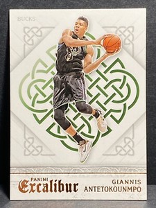 GIANNIS ANTETOKOUNMPO 2015-16 PANINI EXCALIBUR BRONZE #72