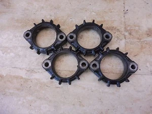 1980 Kawasaki KZ750 KZ 750 LTD K427-9' header exhaust clamp flange set - Picture 1 of 3