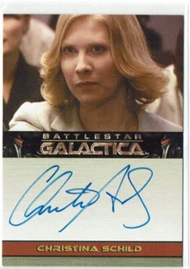 Battlestar Galactica Staffel 2 2 Autogramm Christina Schild als Playa Palacios - Bild 1 von 3