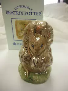 New Old Stock Royal Albert Rare THOMASINA TITTLEMOUSE With Box - Picture 1 of 3