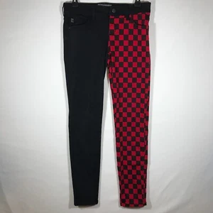 Royal Bones Daang Goodman Women's Junior 7 Skinny Tripp Split Pants - Picture 1 of 13