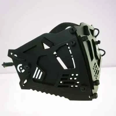 V7B Cyberpunk Armored 3D Mask Cover Futuristic Techwear Cosplay Airsoft Anime - Image 1 of 4