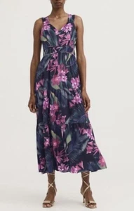 Witchery Dress 4 Floral Fit & Flare Maxi MIDI Sleeveless BNWT RRP $249.95 - Picture 1 of 14
