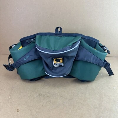 Mountainsmith Buzz Lumbar Hiking Pack Bag Green / Gray - Fanny Pack - Image 1 of 4
