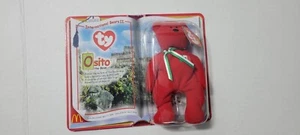 Osito The Bear McDonalds TY Teenie Beanie Baby 2000 New in Box, New with Tags - Picture 1 of 2