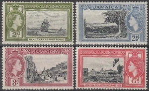 EDSROOM-19515 Jamaika 155-158 LH 1955 komplett 300 Jahre Jubiläum - Bild 1 von 1