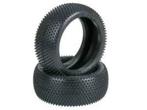 Schumacher 1:8 mini pin - neumáticos todoterreno plateados (2) buggy - Imagen 1 de 3