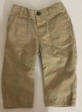Gymboree Infant Boys Khaki Pants 100% Cotton Pockets Size 6-12 Months