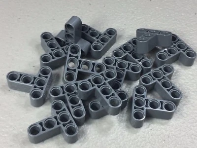 Nuevo LEGO Technic brazo elevador 3 x 3 en forma de T grueso gris azulado oscuro (x15) 60484 Foto 1 de 4