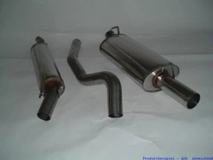 Sistema FMS Grupo A acero inoxidable Opel Ascona C parte trasera escalonada (81-88) 1.8l 62/74/85kW - Imagen 1 de 4