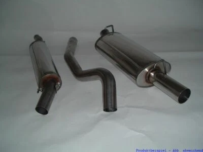 Instalación FMS Grupo A acero inoxidable Opel Ascona C hatchback (81-88) 1.8l 62/74/85kW - Imagen 1 de 4