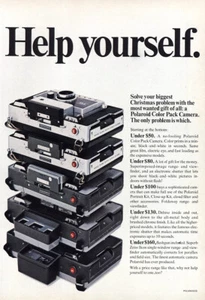 1968 Polaroid: Help Yourself Vintage Print Ad - Bild 1 von 1