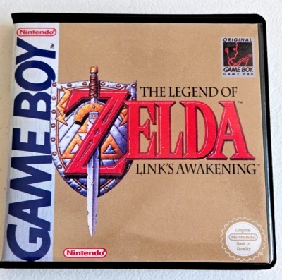 The Legend of Zelda Link's Awakening SOLO ESTUCHE Game Boy Caja MEJOR Calidad Foto 1 de 4