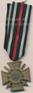 140401: Cruz de Honor para Combatientes del Frente 1914-1918, Fabricante:N.&H. , en la cinta - Imagen 1 de 4