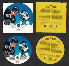 1991-92 Kraft, Oversize Proof Wayne Gretzky & Maurice Richard, + Disc as Issued