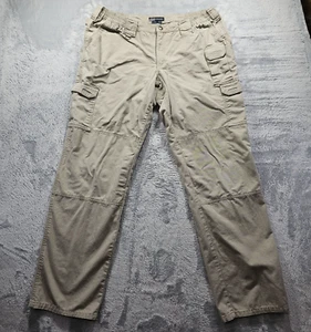 511 Pantalones Tácticos Mujer 20 Beige Bolsillos Carga Trabajo Algodón Lona Pantalón 64358 - Imagen 1 de 13