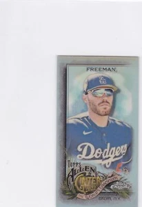 Mini refractor cromado Allen & Ginter 2022 #18 Freddie Freeman Dodgers - Imagen 1 de 1