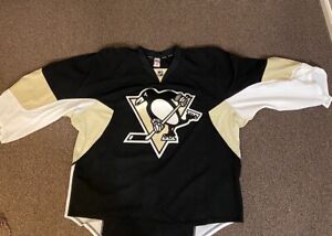 MIC Team Issued Pittsburgh Penguins On Ice Authentic Jersey Reebok Black