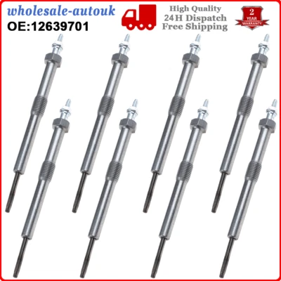 8PCS Glow Plugs for Chevrolet GMC Express Diesel Bus RWD 6.6 D Di Td 12639701 - Image 1 of 4
