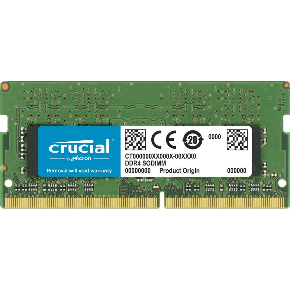 Crucial 32GB DDR4-2666 SODIMM RAM (CT32G4SFD8266)