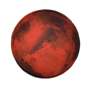 Planet Mars Solar System Foto Patch 1 of 12 Embroidered Iron On - Picture 1 of 2