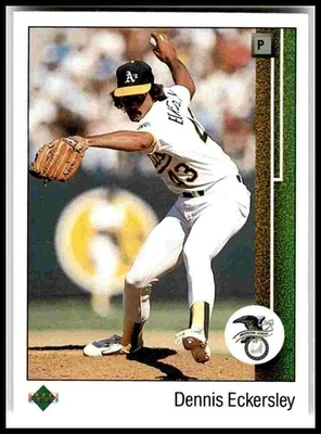 1989 Upper Deck #664 Dennis Eckersley - Image 1 of 2