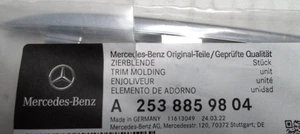 Mercedes Benz A 2538859804 Front Left Lower Grille Chrome Molding - Bild 1 von 5