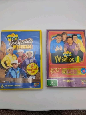 Wiggles TV Series 1 Box Set Sample + Cold Spaghetti DVD Original Cast Vintage - Image 1 of 4