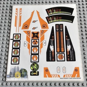 Lego Space Mars Mission STICKER SHEET ONLY for set 7690 MB-01 Eagle Command Base - Picture 1 of 1