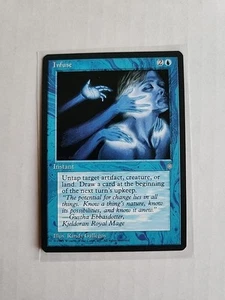 Infuse - Ice Age - MTG Magic - Common - Blue Instant - Picture 1 of 1