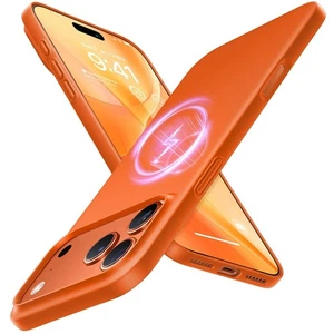 TORRAS Magnetic Slim-Fit for iPhone 17 PRO MAX Case - Orange - Picture 1 of 1