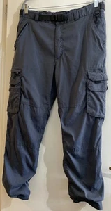 Ridge Point Mens Cargo Pants | Trousers | 36”-38” X Large | Blue | Lined | Belt - Picture 1 of 21