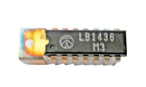 1)  LB 1436  IC  USED IN DUAL TURNTABLE, DUAL CASSETTE,   AMP  PT # 279-944 - Picture 1 of 2