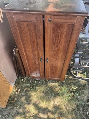 Old Vintage Antique Cabinet - Image 1 of 3