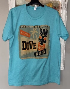 Garth Brooks Dive Bar Tour T Shirt Size Lg Cotton Concert Tour Caesar’s Palace ￼ - Picture 1 of 4