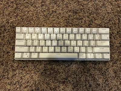 RK61 Royal Kludge Wireless Mechanical Keyboard White w/ Brown Switches Hotswap - Image 1 of 4