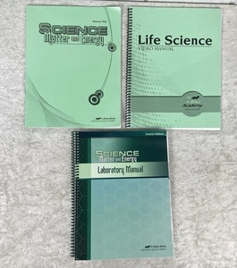 Abeka Science Matter and Energy Answer Key Lab Video Manual Lot - Picture 1 of 7