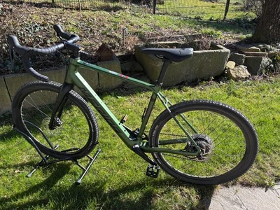 Merida eSilex  600 matt grün M E-Gravelbike X35 Hinterradnabenmotor - Bild 1 von 4