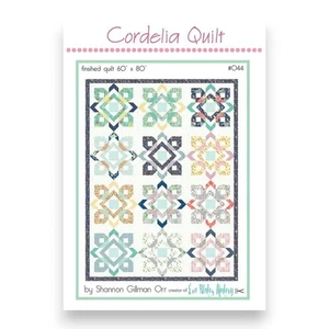 Cordelia Quilt Pattern 60"x80" by Shannon Gillman Orr for Eva Blake's Makery O44 - Picture 1 of 5