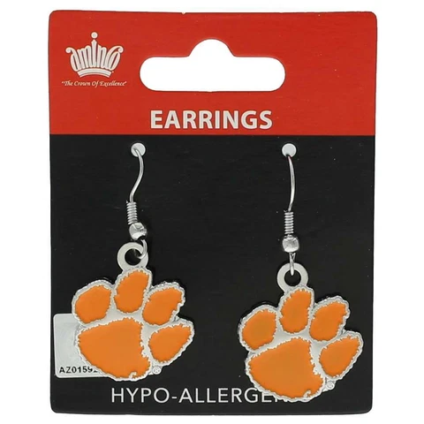 Clemson Tigers Dangler Earrings Cover